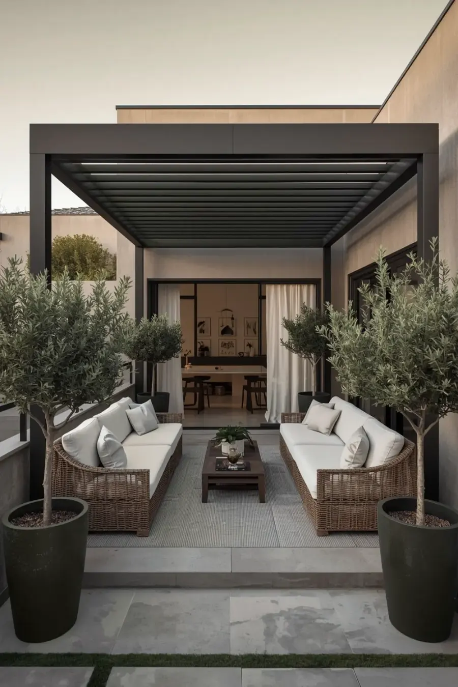 Aluminium pergolas